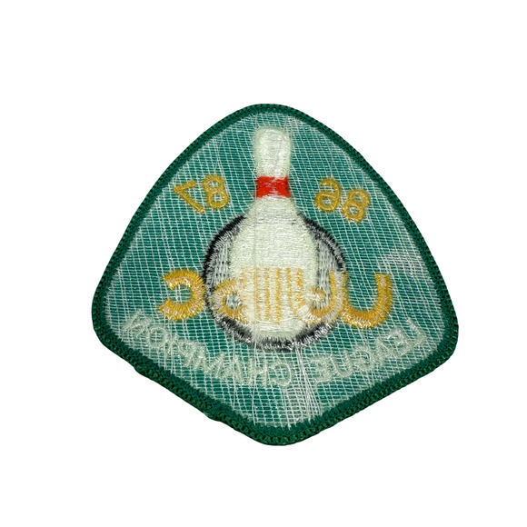 VTG 1986-87 WIBC Women's International Bowling Congress League Champion Patch - Picture 2 of 4